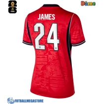 Fotballdrakt Dame England Reece James #24 Bortedrakt VM 2026 Kortermet